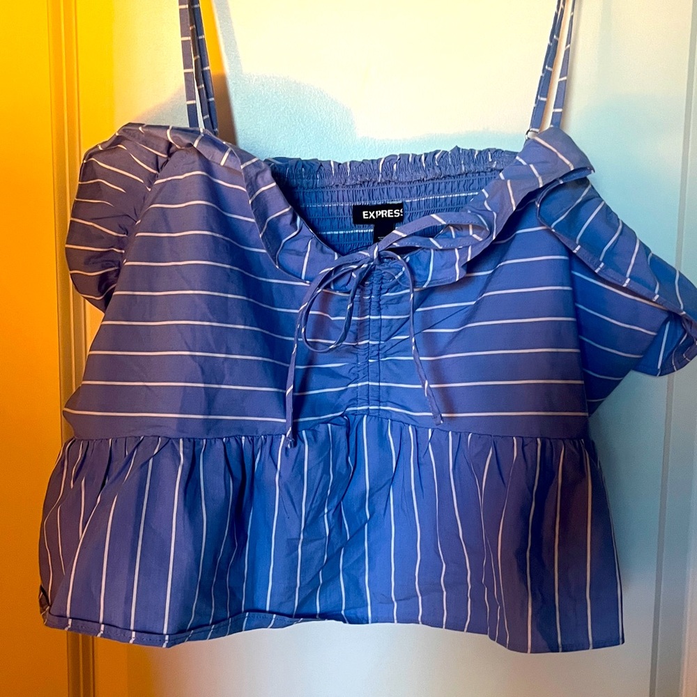 Express Spaghetti Strap baby doll top Size x-large